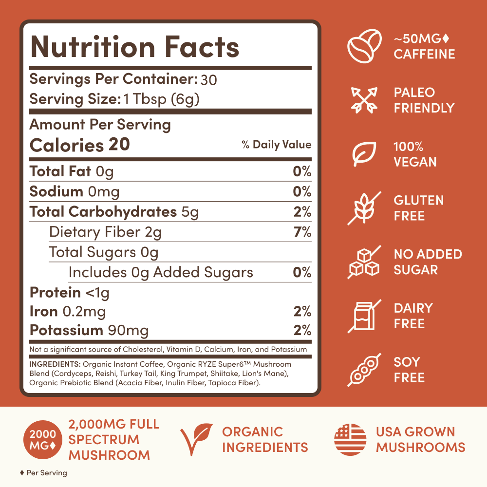 Mushroom Coffee (30 Serving)