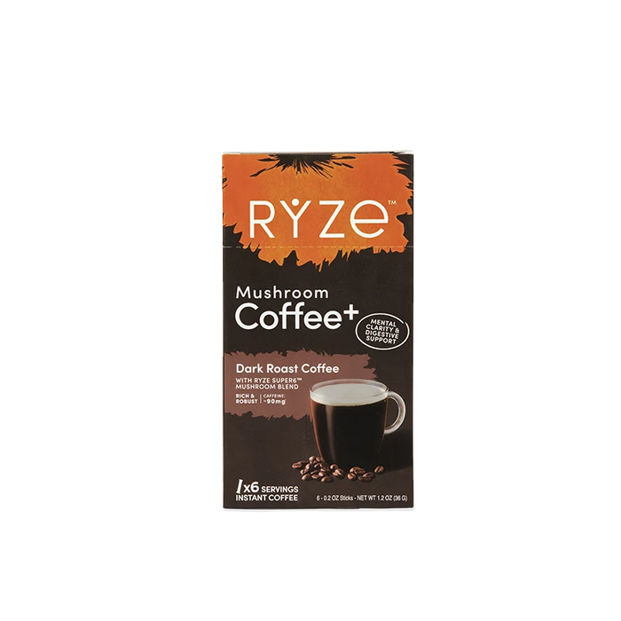 Dark Roast Mushroom Coffee Carton