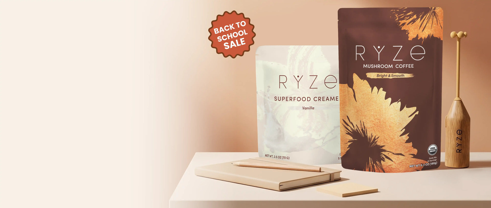 RYZE back to school sale